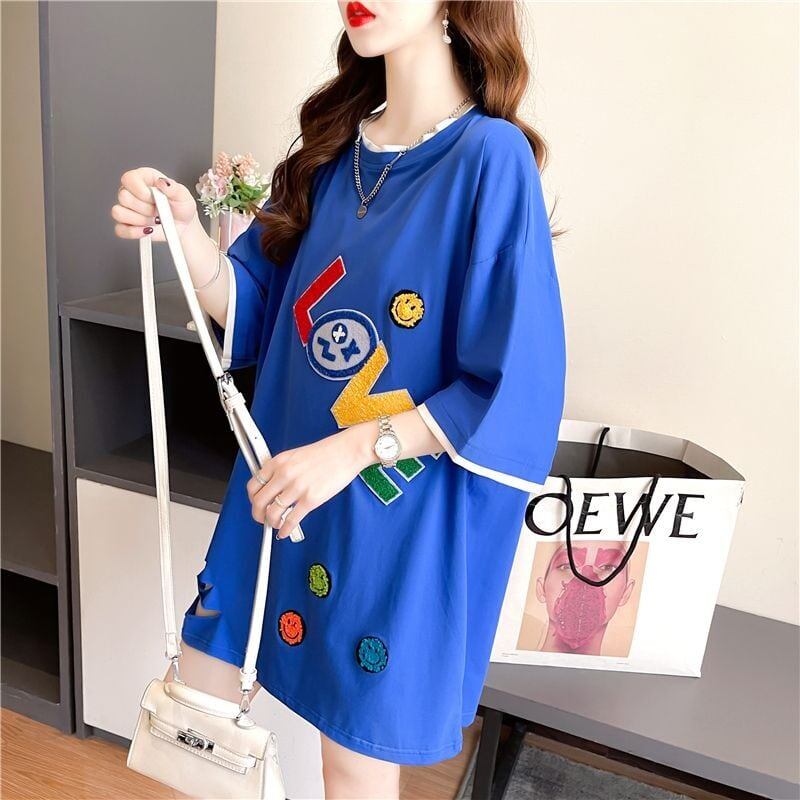 今季マストバイ スウィート 特別デザイン プリント 全3色 半袖Tシャツ<F-8543>