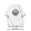 男女兼用 快適 プリント 半袖 Tシャツ F-13288
