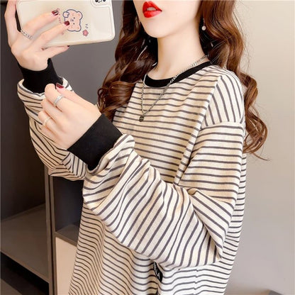 デザイン感   チャーミング Tシャツ カットソー＜F-3658＞