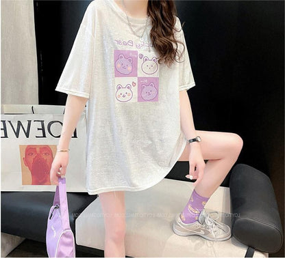【半額！期間限定！！】アイスシルク半袖Tシャツ<F-5004>