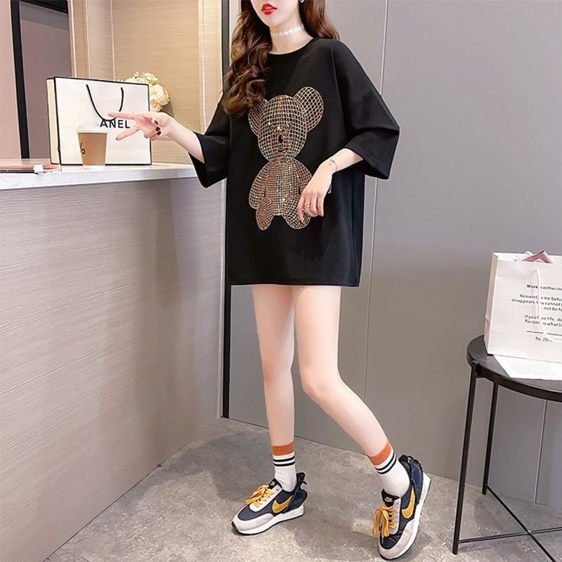 今季大好評   美感いっぱい Tシャツ カットソー＜F-3503＞