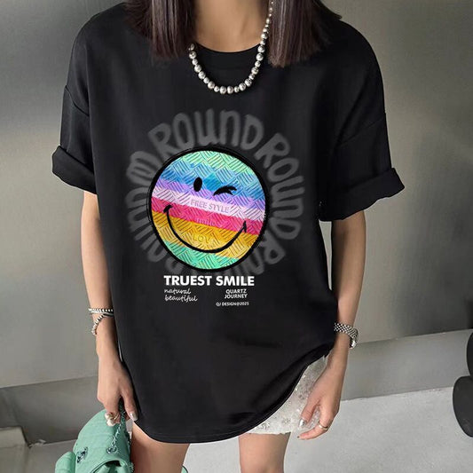 超人気商品 ラウンドネック シンプル 半袖 Tシャツ ＜F-8649＞