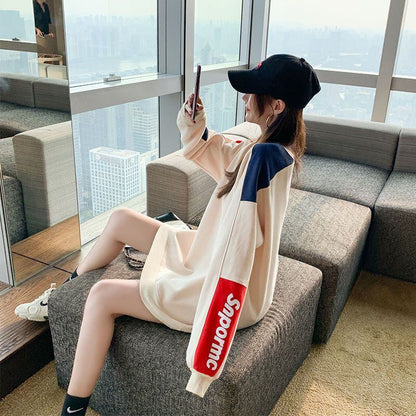 【裹起毛】今季マストバイ 好感度UP 元気いっぱい パーカF-10405