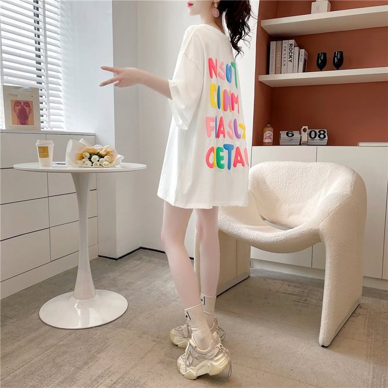 オシャレ度満点 アルファベット 一目惚れ Tシャツ カットソー＜F-3071＞