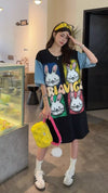着回し力抜群 好感度UP 海外トレンド カジュアル 全3色 半袖 Tシャツ ＜F-11464＞