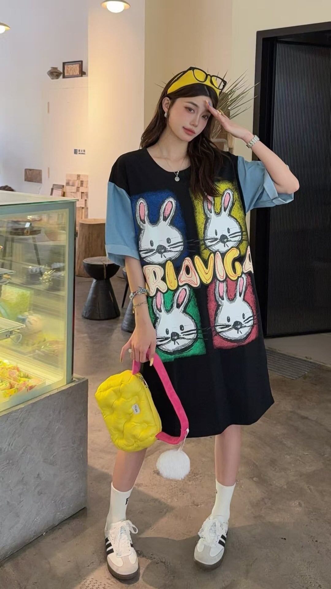 着回し力抜群 好感度UP 海外トレンド カジュアル 全3色 半袖 Tシャツ ＜F-11464＞