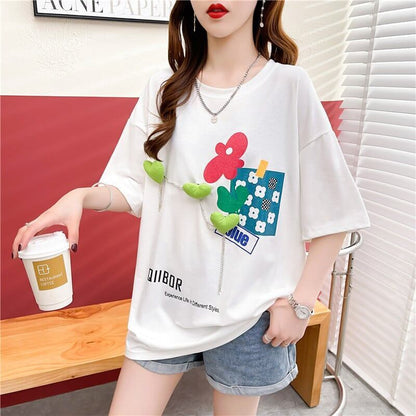 カジュアル   好感度満載 Tシャツ カットソー＜F-3118＞