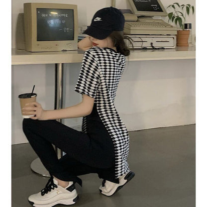 話題沸騰中 存在感抜群 上質 トレンドアイテム 個性派 着心地良い 半袖 Tシャツ <F-9287>