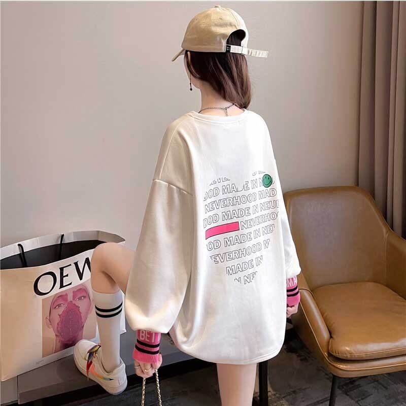 オシャレ度満点   美感いっぱい 長袖 Tシャツ カットソー＜F-2790＞