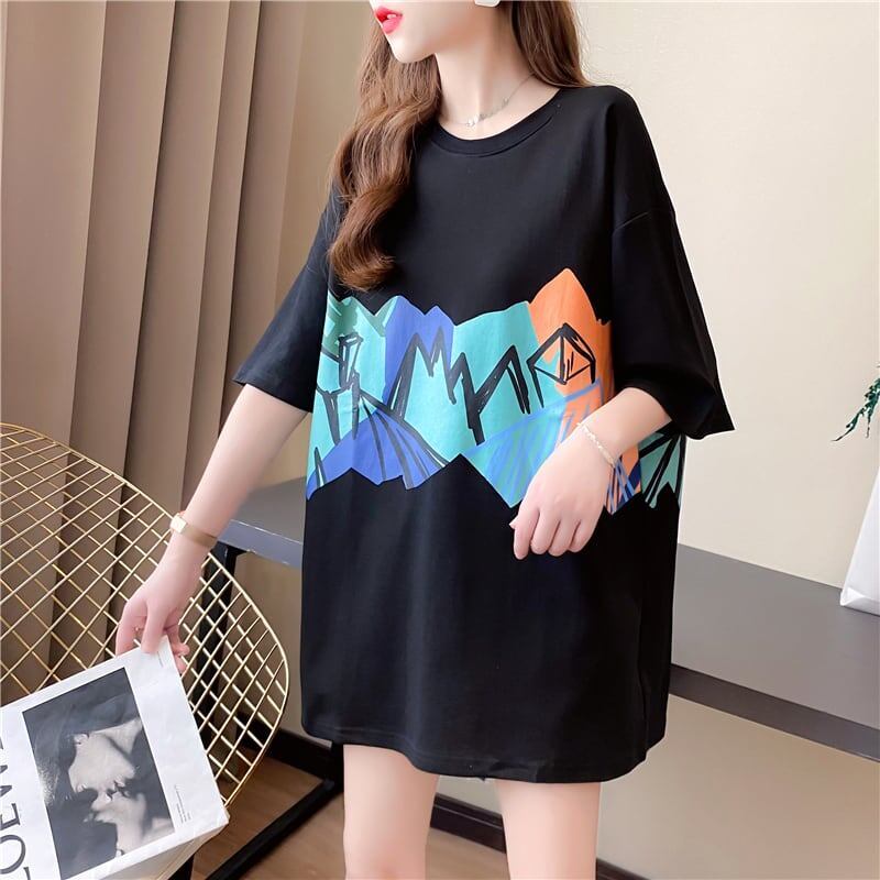 個性的なデザイン   一目惚れ Tシャツ カットソー＜F-3009＞