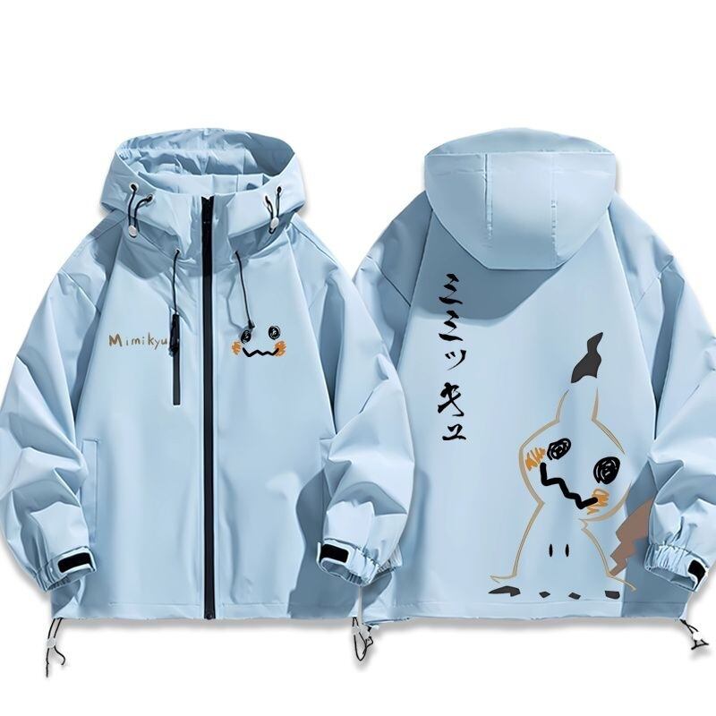 【春新作】早い者勝ち  着回し力抜群   バックビッグロゴ 3色展開 撥水加工 男女兼用 マウンテンパーカー<F-12833>