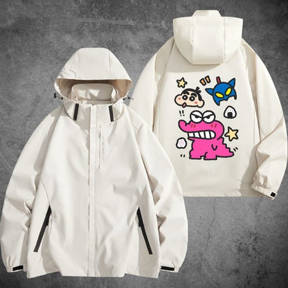 おすすめ 防寒 冬服 暖かい 脱着可能ボアライナー付き 撥水加工 全4色 3way マウンテンジャケット<F-10210>