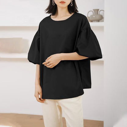 絶対流行 大好評 エレガント 好感度UP カジュアル 全4色 Tシャツ＜F-12139＞
