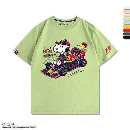 好感度UP カジュアル 大人可愛い ファッション 全9色 半袖TシャツF-11421