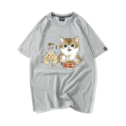 大好評 キュート 人気上昇中 着心地良い カジュアル プリント 全8色 半袖Tシャツ<F-9340>