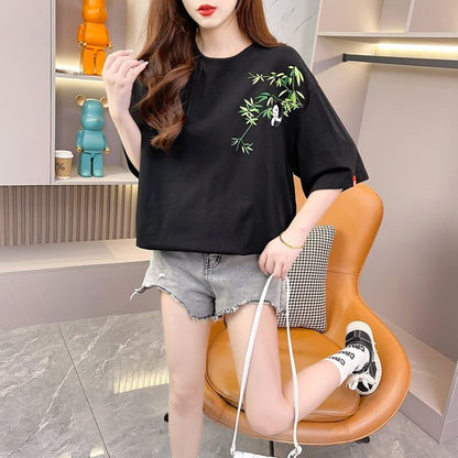 新商品   上質 半袖Tシャツ カットソー＜F-8219＞