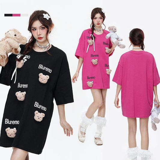 期間限定 ファッション 着回し力抜群 ゆったり 男女兼用 全3色 半袖Tシャツ＜F-9065＞
