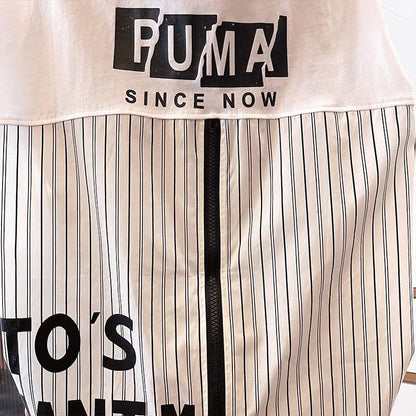 大好評   ストライプ柄 ロング Tシャツ 三色 ゆったりワンピース ＜F-4012＞