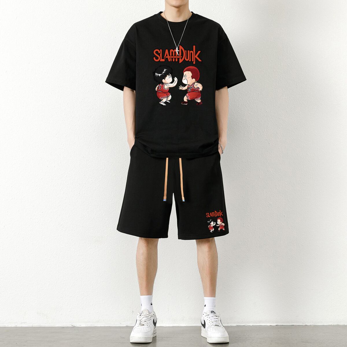 今季マストバイ ファッション男女兼用 超人気 半袖Ｔシャツⅹパンツセット全6色F-6695
