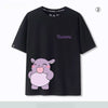 美人度アップ 着回し力抜群 売り切れ必至 全5色男女兼用 半袖Tシャツ<F-11414>