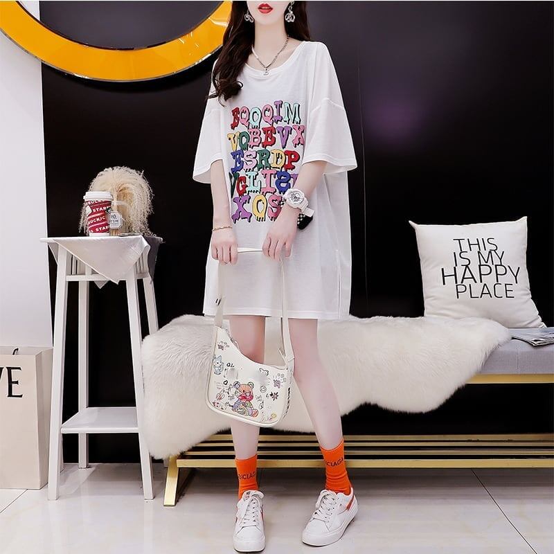 カジュアル   オシャレ度満点 Tシャツ カットソー＜F-3515＞