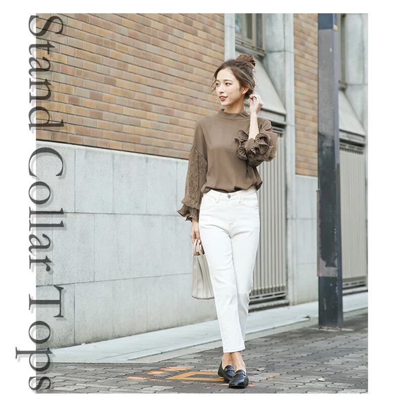 おすすめ 大好評 エレガント 好感度UP カジュアル 全4色 Tシャツ＜F-11776＞