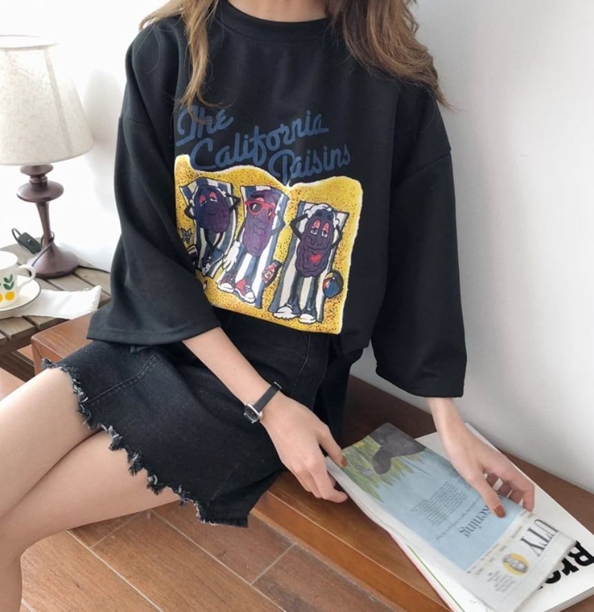 話題沸騰中   カジュアル 2色半袖Tシャツ＜F-8161＞