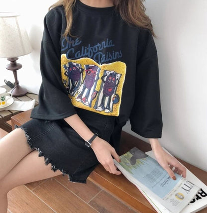 話題沸騰中   カジュアル 2色半袖Tシャツ＜F-8161＞