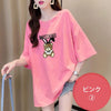 今季マストバイ キュート カジュアル プリント全3色 Tシャツ カットソー ＜F-8553＞