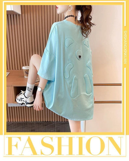 ファッション 好感度UP 海外トレンド カジュアル 全3色 半袖 Tシャツ ＜F-11489＞