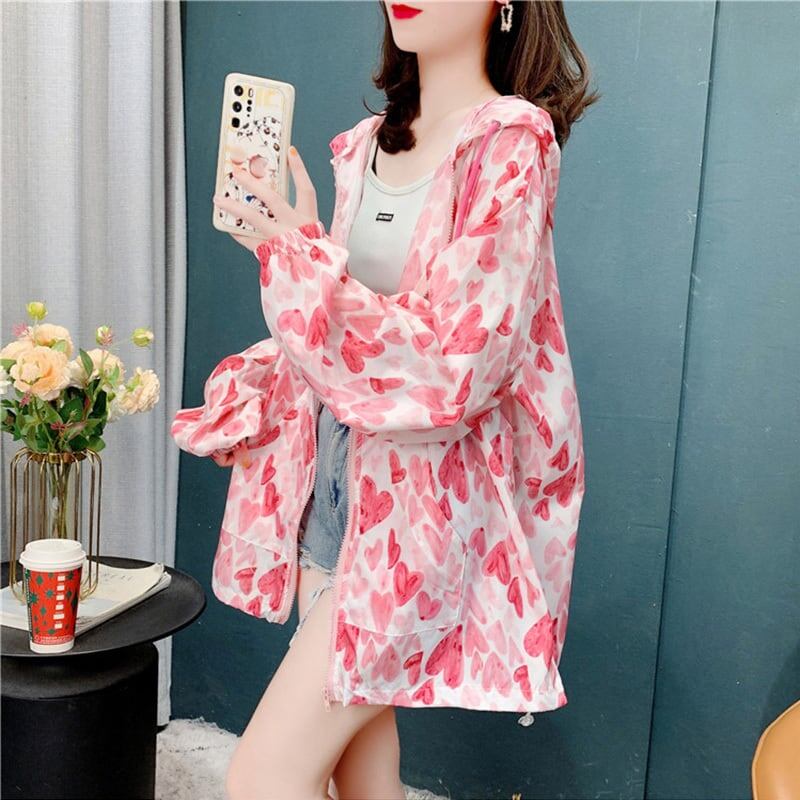カジュアル   日焼け対策 ブルゾン アウター＜F-3041＞