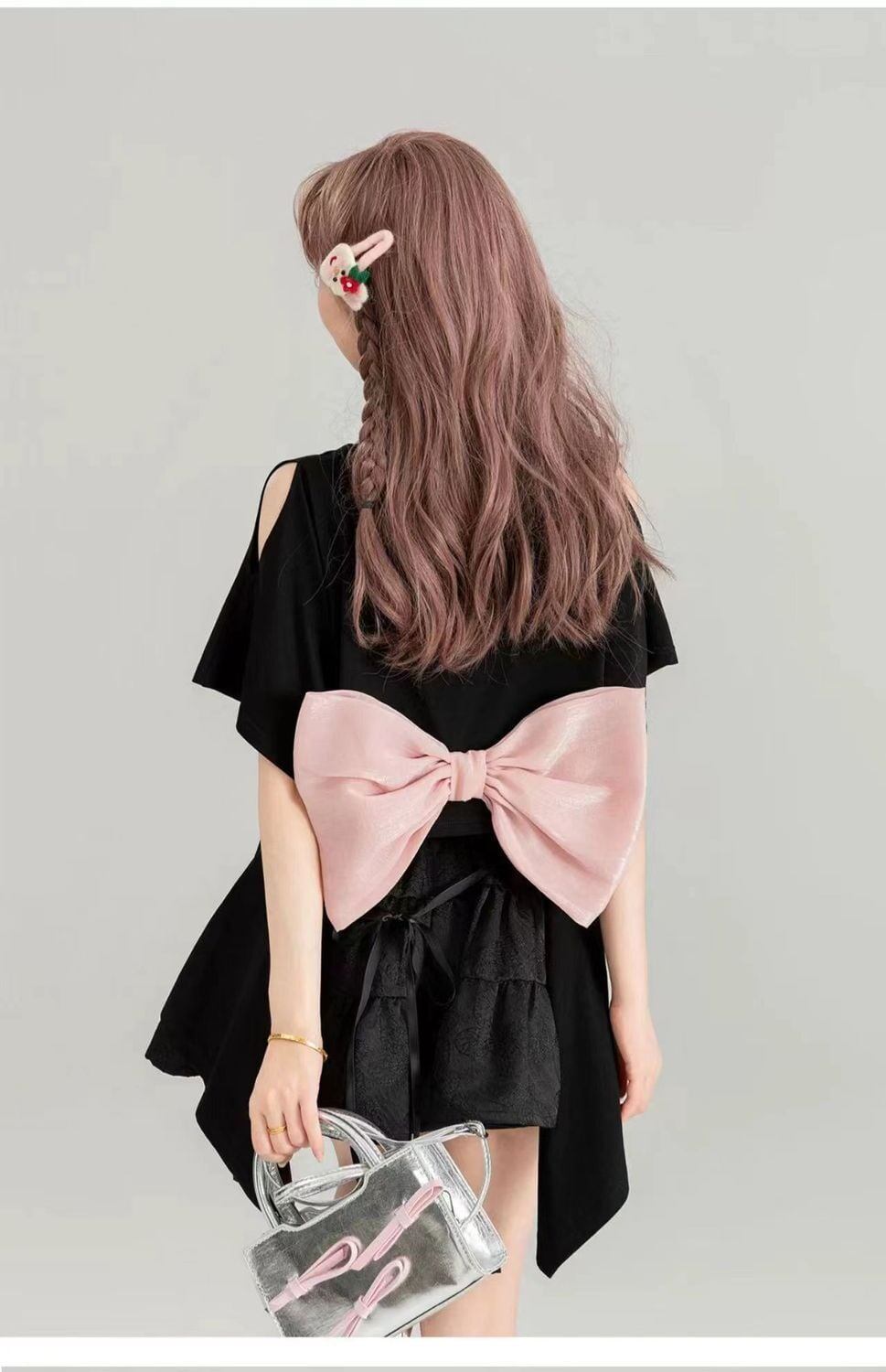 着回し力抜群 ゆったり ファッション感満々 ロング丈 2色半袖Tシャツ＜F-11068＞