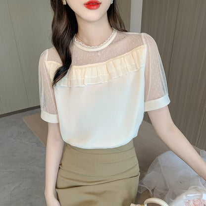 ゆったり感アップ アルファベット ファッション Tシャツ カットソー＜F-8338＞