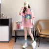 個性的なデザイン 3色選択可 一目惚れ プリント Tシャツ カットソー＜F-3062＞