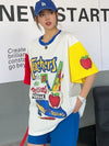 【半額！期間限定！！】カジュアル ルーズ キュート Tシャツ<F-6611>