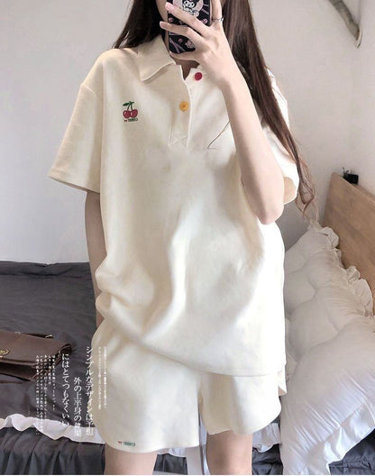 おすすめ 半袖Ｔシャツ カジュアル ショートパンツ セットアップ <F-8660>