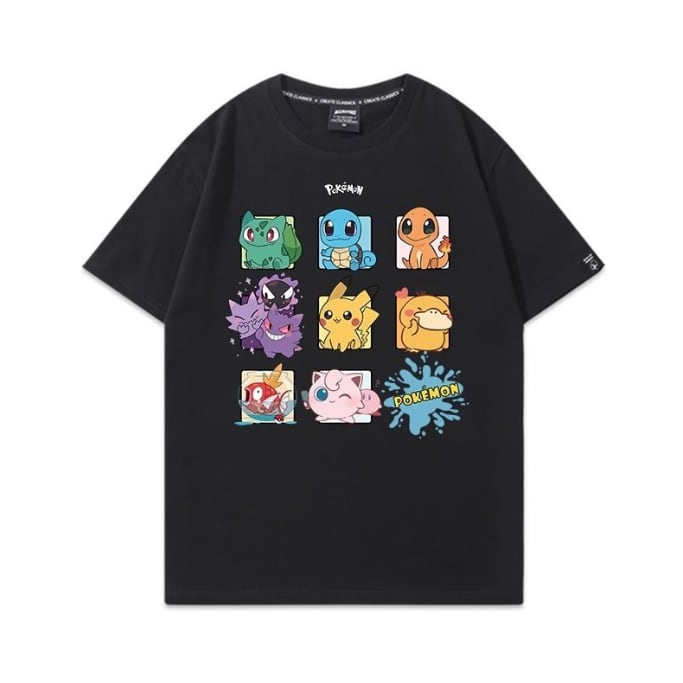 男女兼用 プリント 上質 半袖 Tシャツ F-13273