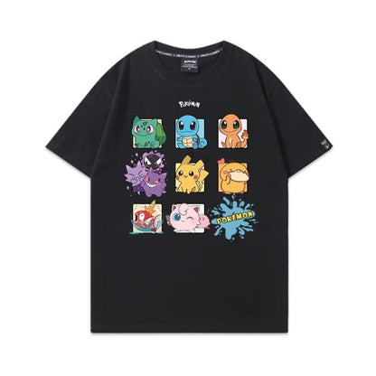 男女兼用 プリント 上質 半袖 Tシャツ F-13273