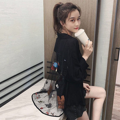 売れ筋 セクシー ファッション 日焼け対策 コート<F-6668>