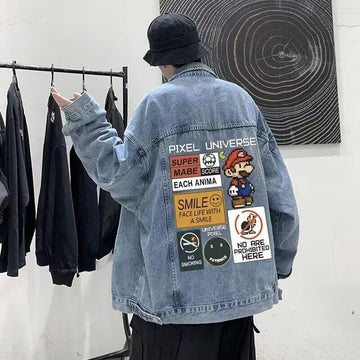 【半額！期間限定！！】絶対欲しい 好感度UP 元気いっぱい 全2色 デニム ジャケット<F-10888>