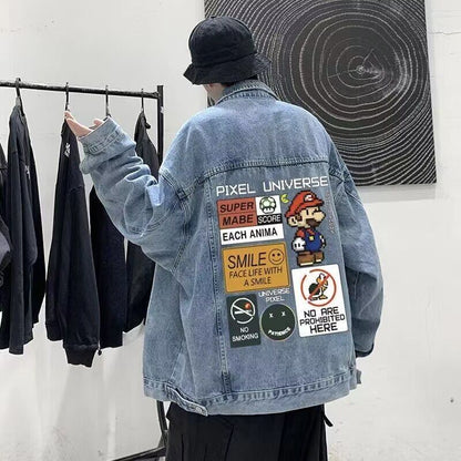 【半額！期間限定！！】絶対欲しい 好感度UP 元気いっぱい 全2色 デニム ジャケット<F-10888>