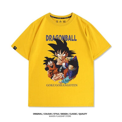 絶対欲しい  アバンギャルド カジュアル プリント 全7色 半袖 Tシャツ <F-13055>