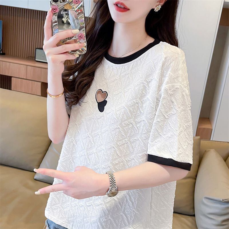 売り切れ必至 ファッション カジュアル 全3色 半袖Tシャツ<F-8507>