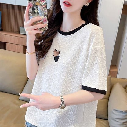 売り切れ必至 ファッション カジュアル 全3色 半袖Tシャツ<F-8507>