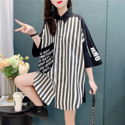 個性的なデザイン   着心地抜群 Tシャツ カットソー＜F-3629＞