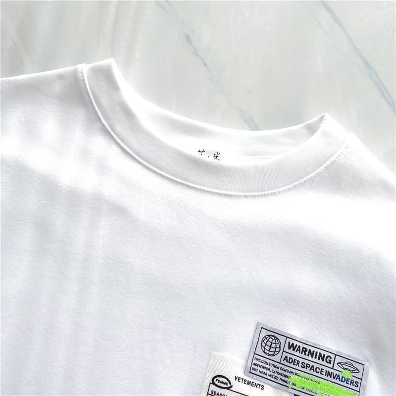 個性的なデザイン   好感度満載 Tシャツ カットソー＜F-3665＞