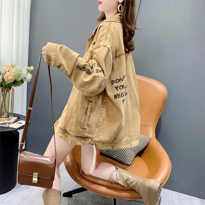 レトロ 切り替え オシャレ度満点 ジャケット ブルゾン＜F-3763＞