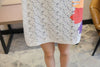 美人度アップ 透かし彫り レース ルーズ 半袖 Tシャツ ＜F-8671＞