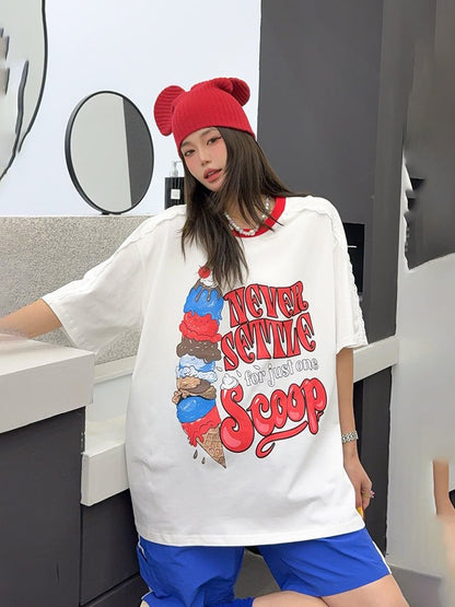 着回し力抜群 海外トレンド 定番シンプル 好感度UP カジュアル 全3色 半袖 Tシャツ ＜F-11226＞