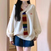 おすすめ スタイルアップ 定番シンプル大人可愛い ニットトップスF-9573
